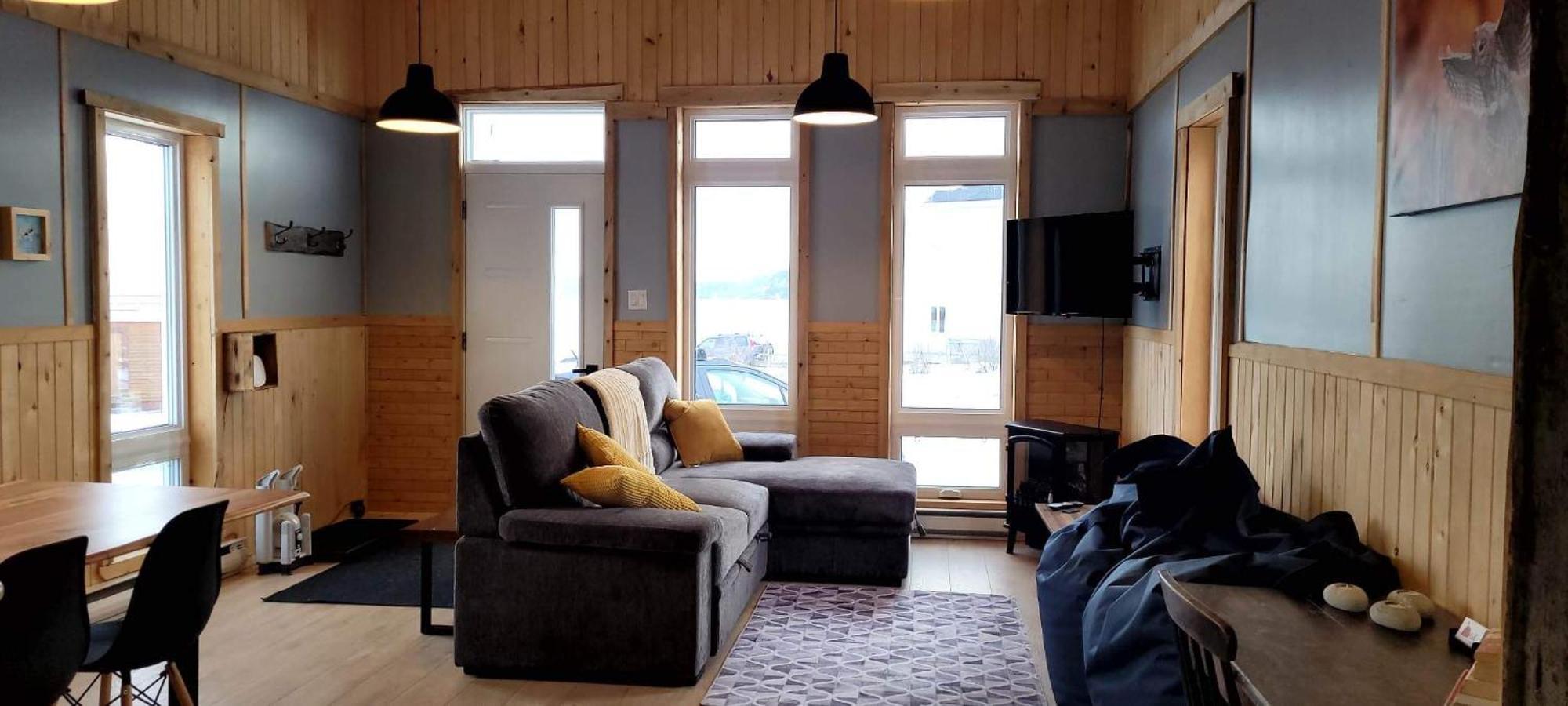 Cap-des-Rosiers Motel Du Haut Phare מראה חיצוני תמונה